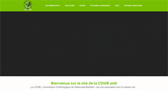 Desktop Screenshot of cowb.be